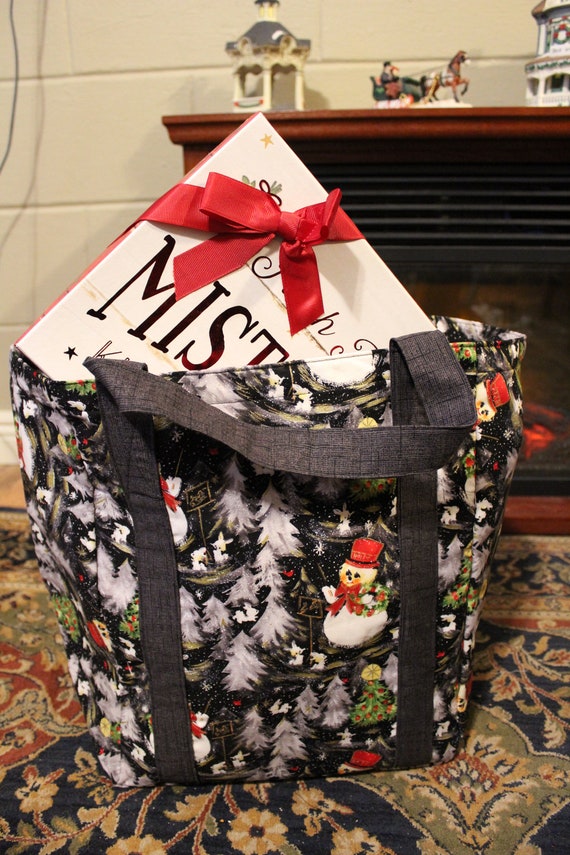 Christmas Gift Bag/Eco-Friendly Reusable Market Bag