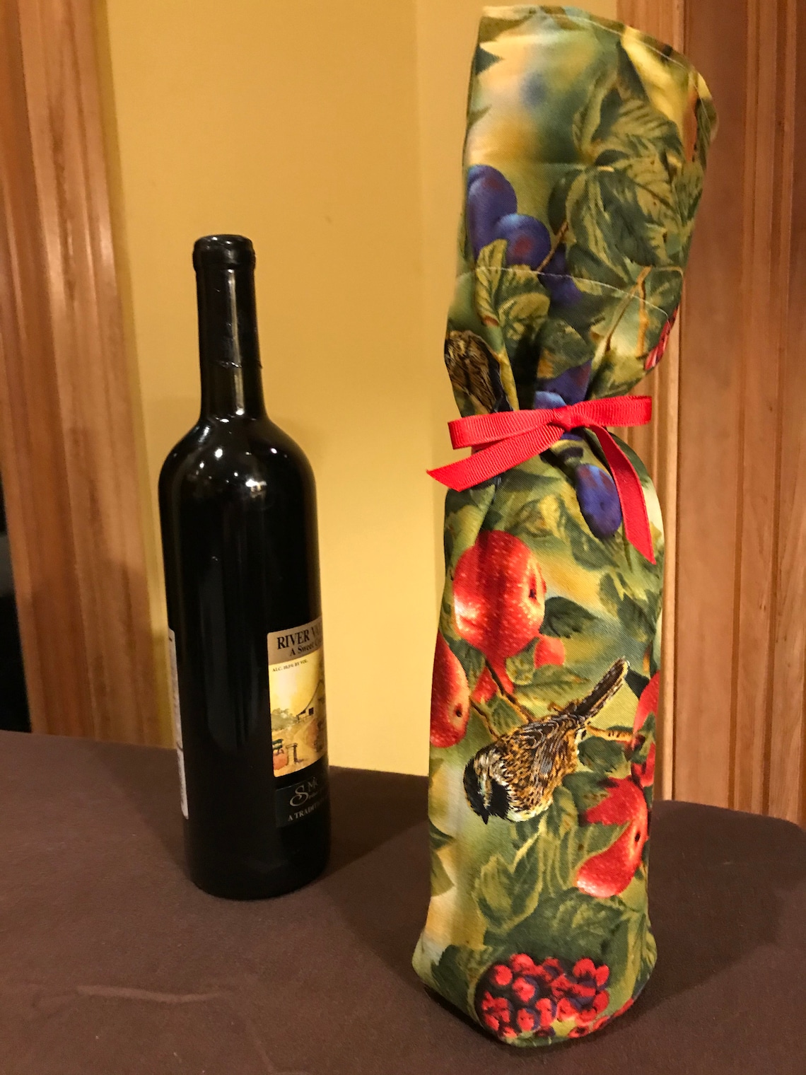 Wine Bottle Gift Bag Etsy