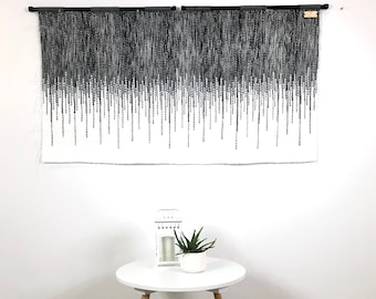 arte textil, tapiz de pared tejido, cortina de macramé, arte de pared tejida, colgante de pared de macramé, wandteppich, tapices, boho deco, groot wandkleed