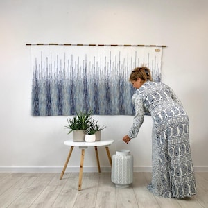 Tapestry Wall Hanging Woven - Boho Textile Art - Large Wall Tapestry - Handwoven Wall Decor - Modern Wall Hanging - Unique Woven Art