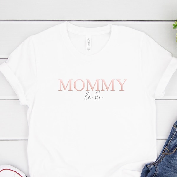 T-Shirt Mommy to be werdende Mama Mama Geschenk Babyparty