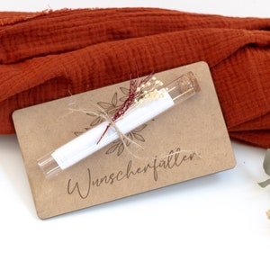 Gutscheinverpackung #Wunscherfüller - Reagenzglas