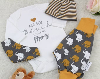 Erstlingsset Homecomingoufit Neugebornenset Babyset