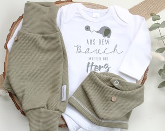 Erstlingsset Homecomingoufit Neugebornenset Babyset