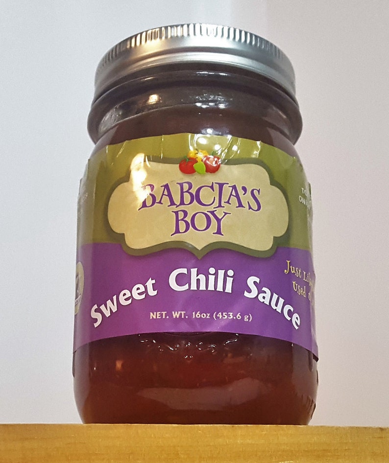 Sweet Chili Sauce 16 oz jar Homemade Etsy