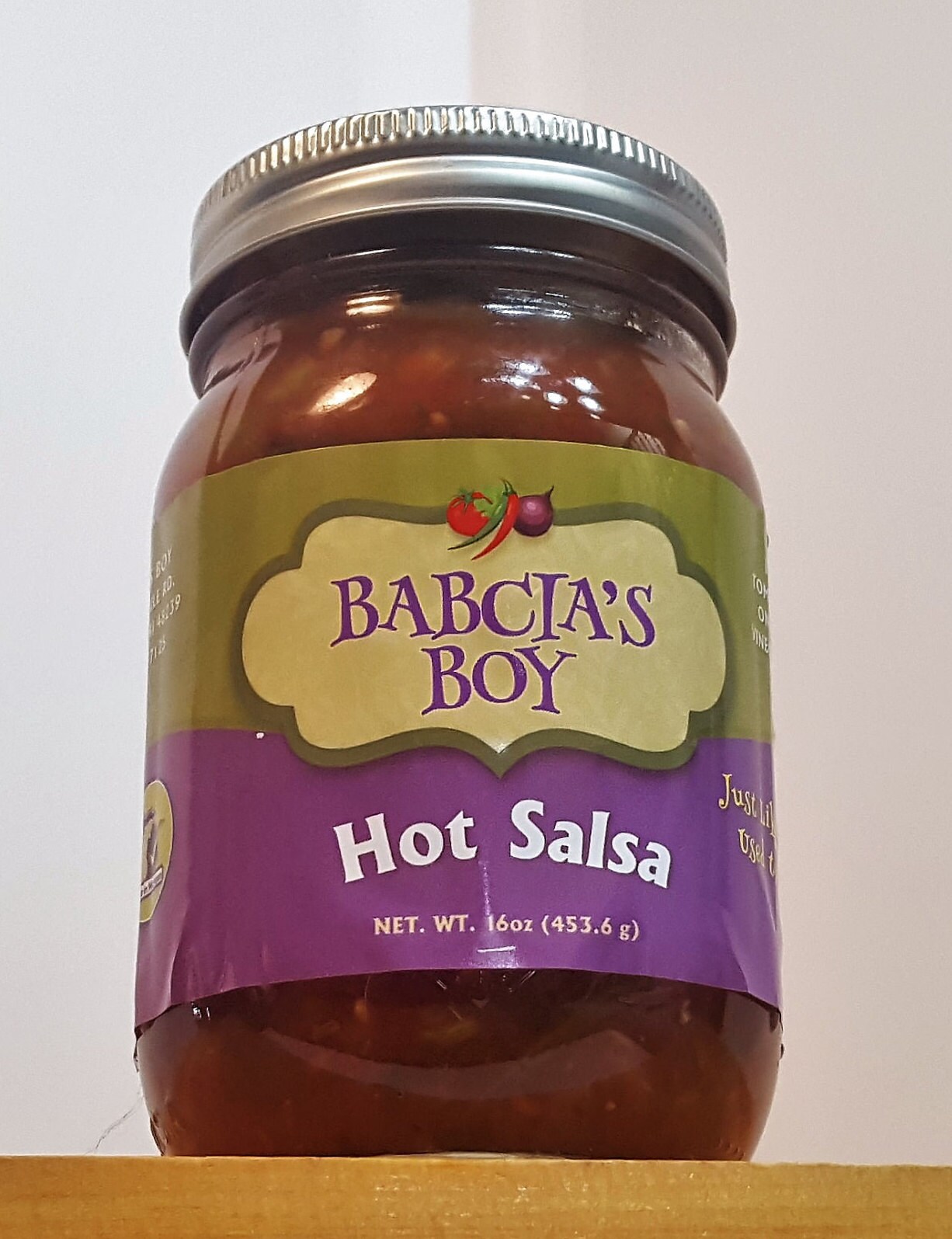 Hot Salsa 16 oz jar Homemade Etsy