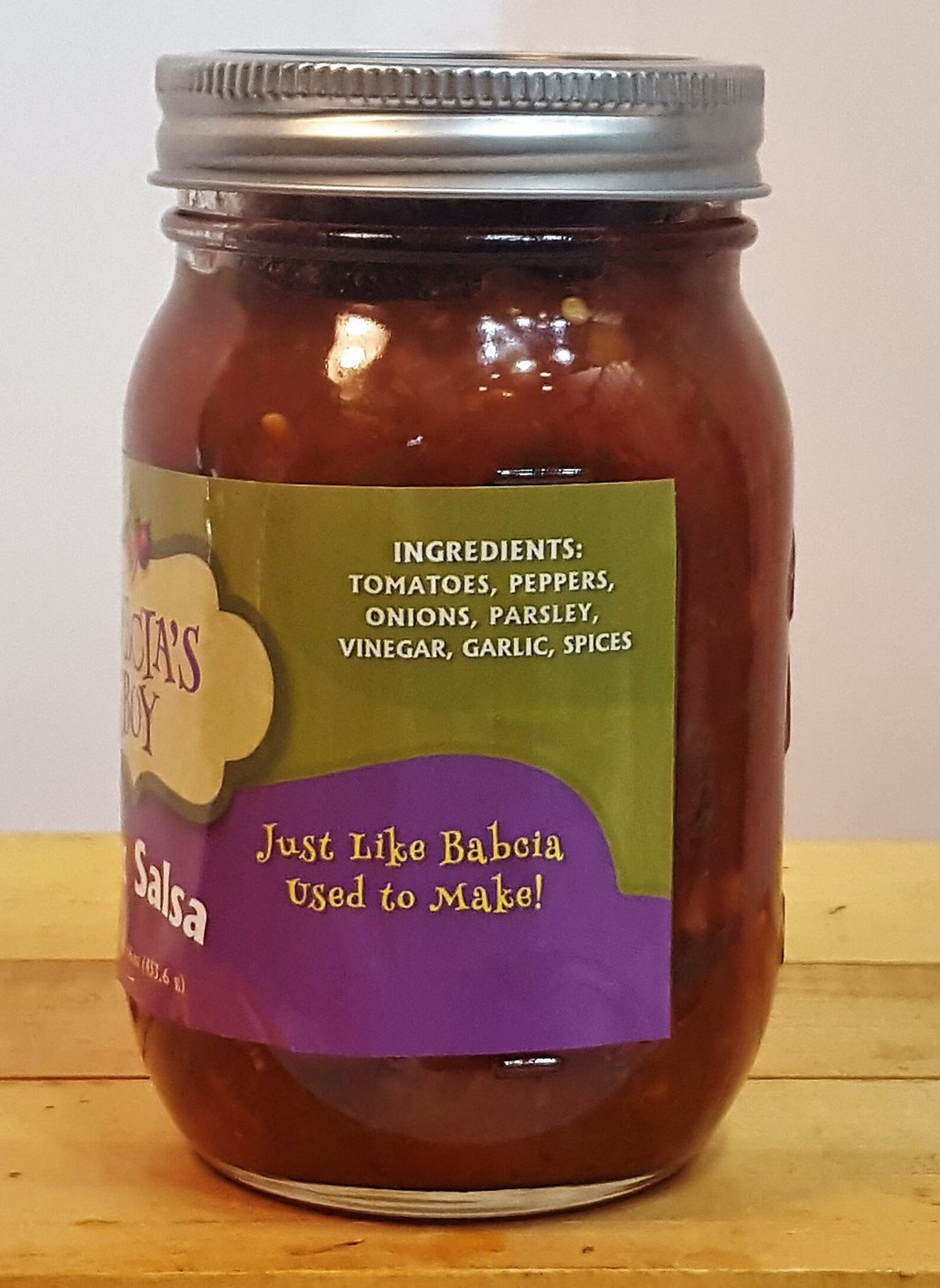 Hot Salsa 16 Oz Jar Homemade Etsy