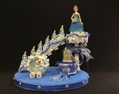 Items Similar To Cinderella Quinceanera Cake Topper Table