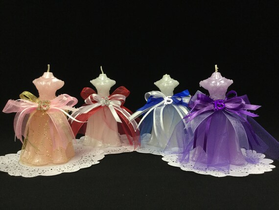 Quinceanera Candle Dress Mis Quince Sweet 16 Candle Etsy