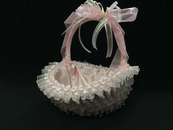 Decorated Basket For Baby Shower Quince Wedding Etsy