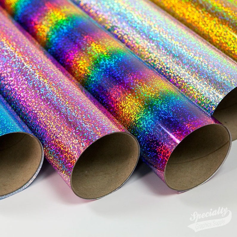 siser holographic heat transfer vinyl htv 12 x etsy