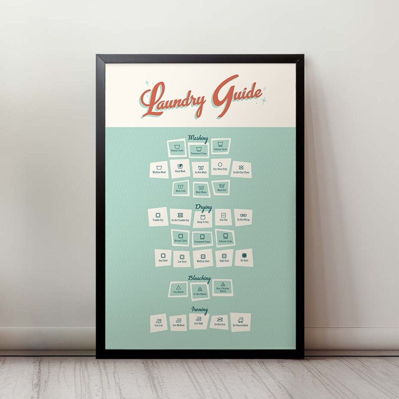 Mid Century Laundry Etsy