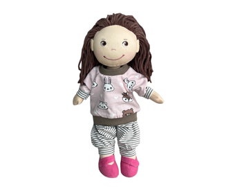 Pijama de muñeca “Bunny” en talla 30 cm