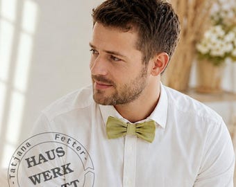 Pajarita ajustable de terciopelo verde, regalo para hombres, accesorio de boda para el novio, pajarita para hombre