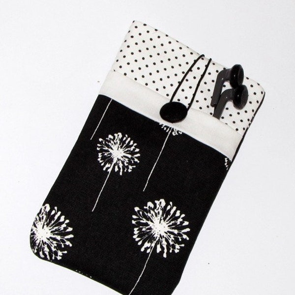 Pusteblume- black, Smartphone - Phone case