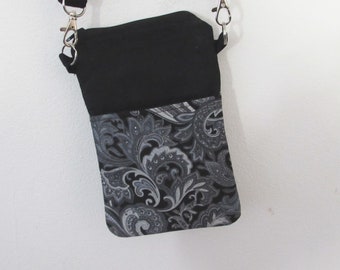 Cell phone bag to hang around your body, cross body cell phone bag, shoulder bag, small shoulder bag