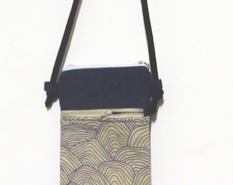 Cell phone bag to hang around your body, cross body cell phone bag, shoulder bag, small shoulder bag,