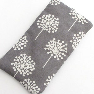 Father's Day, grey-white puss flower, smartphone mobile phone case, mobile phone sock image 3