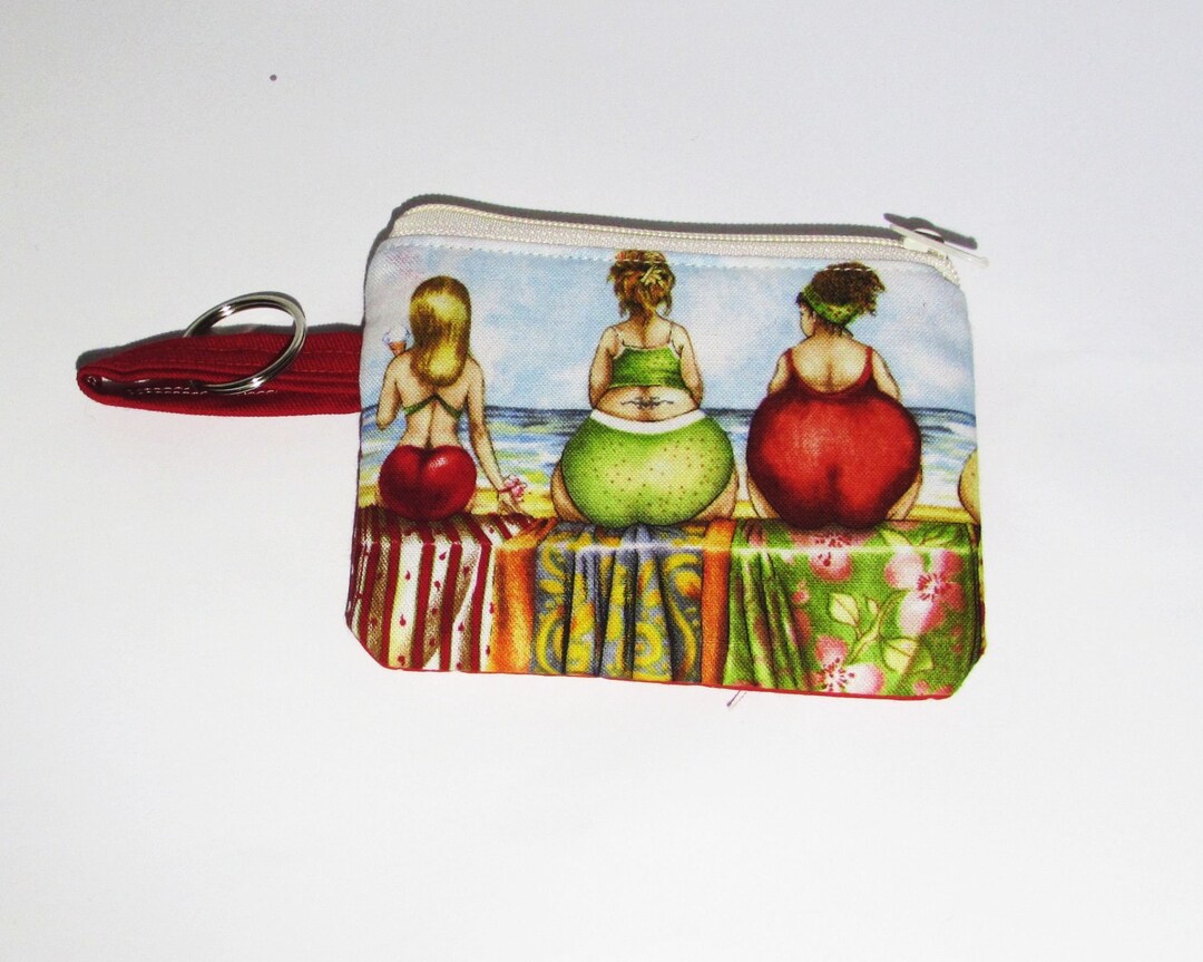 Portamonete In Pelle Con Fragola - Mini Borsa Trucco Carina Regalo