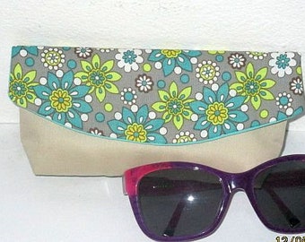 Glasses case, sunglass case, cosmetic bag, XL