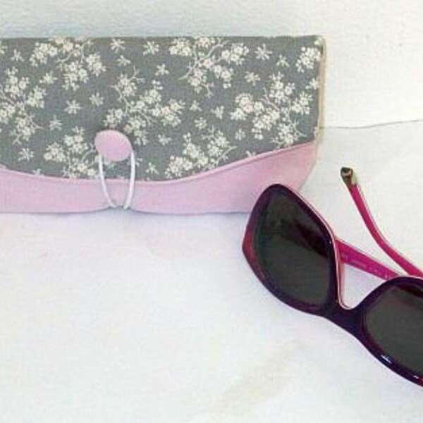 Glasses case, Sun Brillenetui, cosmetic bag, XL