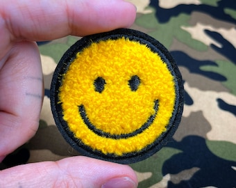 Smiley face patch