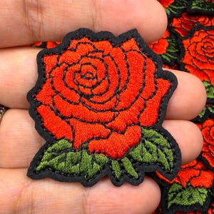 Red rosepatch