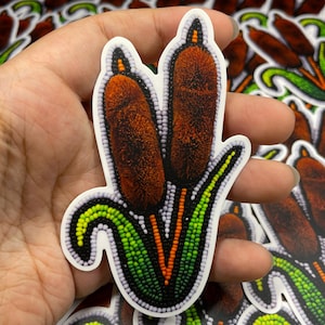 Cattail sticker