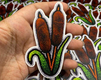 Cattail sticker