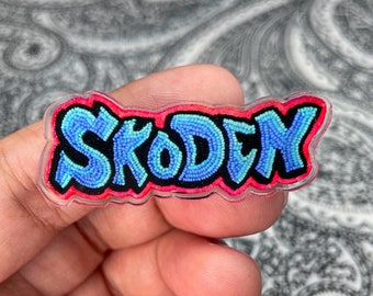 Skoden acrylic pin