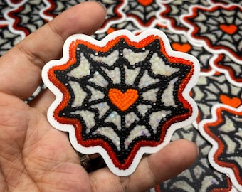 Spiderweb sticker