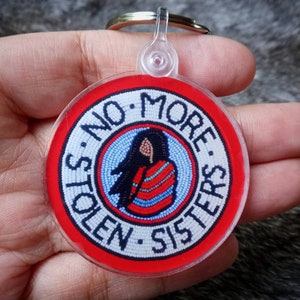 No More Stolen Sisters Keychain