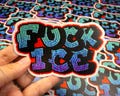 F*ck Ice sticker product logo