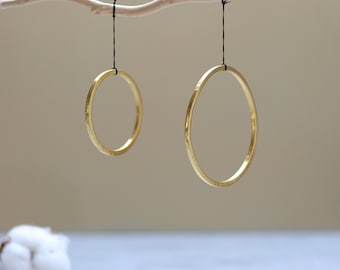 Dekoanhänger modern | Ornamente minimalistisch | skandinavische Deko Anhänger | Fensterdeko Gold Silber | Wohnaccessoires schlicht