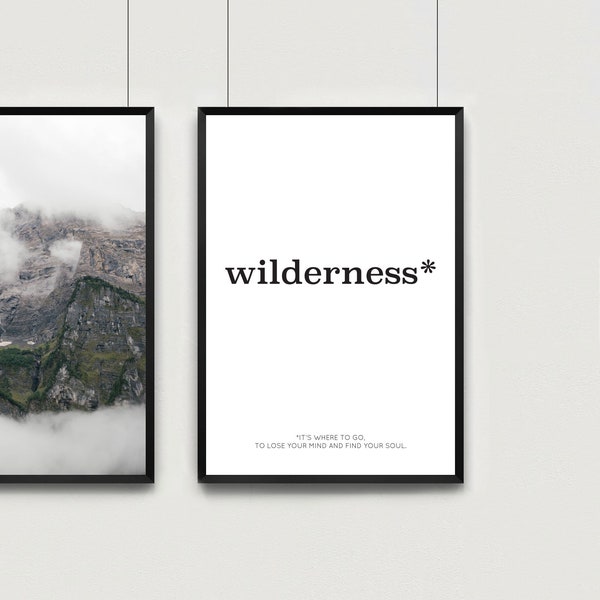 Kunstdruck "wilderness" - Abenteuer
