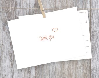 Thank You Karte modern | Postkarte Danke | Dankeskarte minimalistisch | Karte für besondere Momente | Grußkarte schlicht