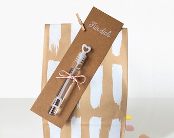 Bolle di sapone "piccole bolle" - idea regalo
