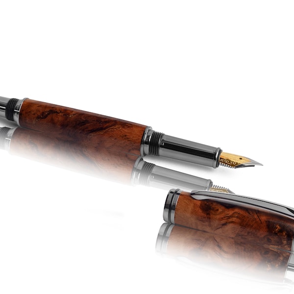 Grapevine wood- noble fountain pen, handcrafted  - Made in Germany