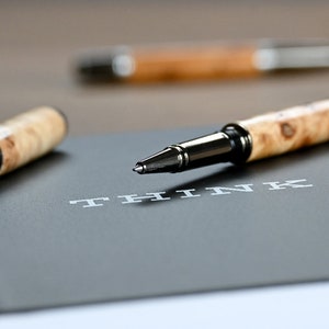 Bolígrafos/bolígrafos elegantes y hechos a mano con la madera que desee, ¡torneados a mano y enviados de forma gratuita! - Hecho en Alemania