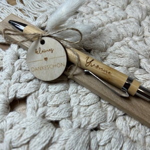 Kugelschreiber „kleines Dankeschön“ personalisiert mit Namen | Kuli | Geschenkidee