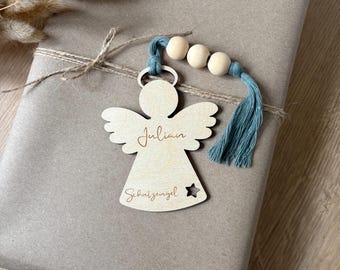 Schutzengel personalisiert mit Name | Geschenkidee zur Taufe
