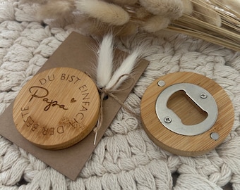 Flaschenöffner | Papa du bist einfach der beste | Geschenkidee Vatertag