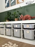 Holzschilder für zB Trofast Regalsystem | Kinderzimmer Organisation