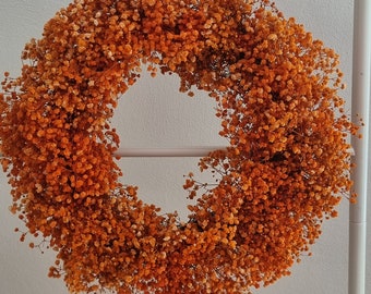 Gypsophila door wreath