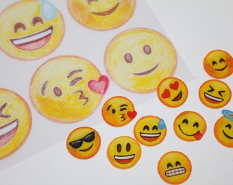 DC Schrumpffolien Design SMILEYS