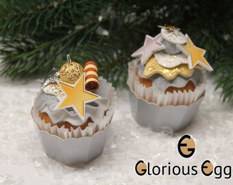 GE Bastelset 8er Cupcakes -X-Mas Classic