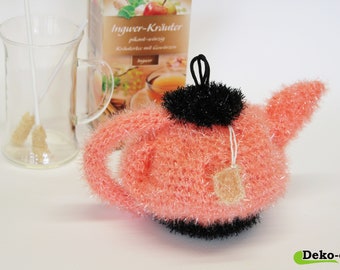 Designer Bath Sponge "tea-time"