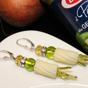 Earrings-pasta con pesto-candy-to-go image 1
