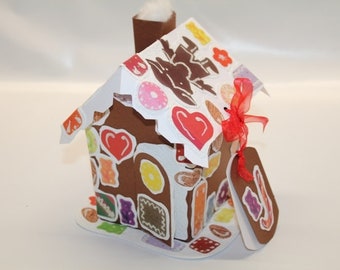 Handicraft Kit "Gingerbread House" by Deco-cut