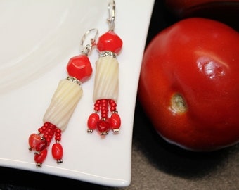 Earrings-pasta Arrabiata-candy-to-go